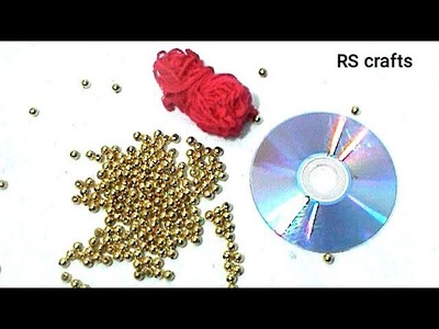 Genius way to reuse old cd | old cd craft ideas | Best out of waste | #RS crafts