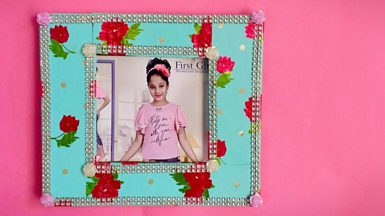 How to make a beautiful Photo Frame with Thurmocol ! Easy Simple craft  DIY