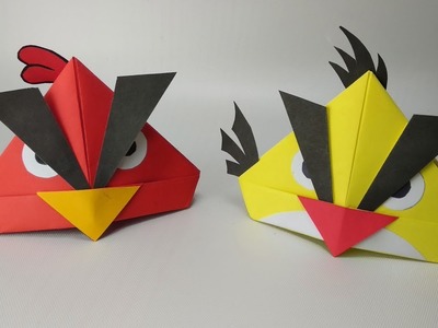 How to make Angry Birds Paper Craft