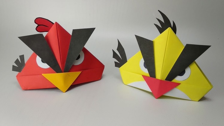 How to make Angry Birds Paper Craft