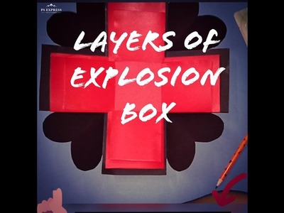 How to make Layers of Explosion Box?(PART-2) | FOR BEGINNERS | craft tutorial |