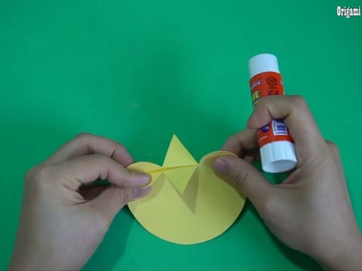 Origami Paper Chicken |  Paper Craft For Kids