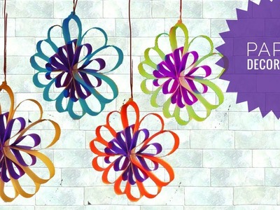 Paper decoration idea|DIY Party Decoration|Easy paper craft|ArtHolic KM