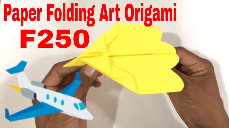 Paper Folding Art Origami,,Tutorial  Airplane Paper for kids,Paper-Folding Craft 2019 @40