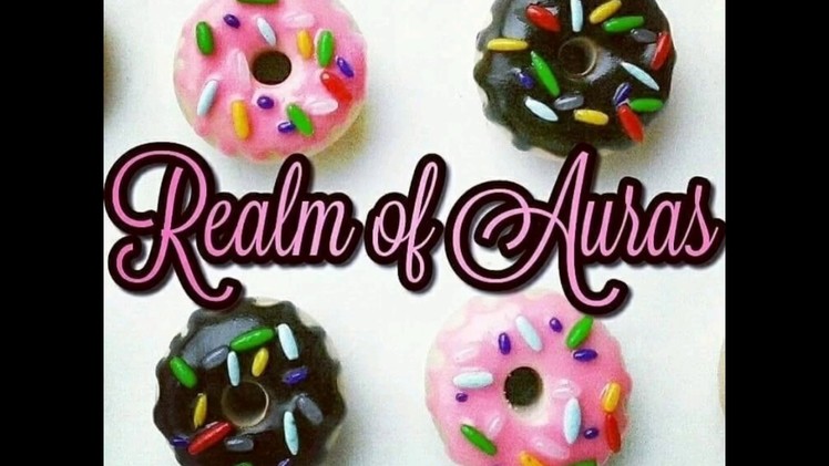 Polymer Clay Jewelry Craft Ideas - donut, owl, dinosaur, star, and brownie charms - Realm of Auras