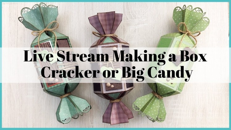 Stretch your products: making a cracker box with Tonic Studios Craft kit 20