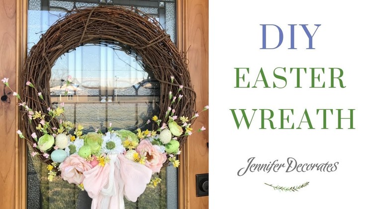DIY Easter Wreath|Wreath Tutorial