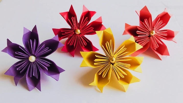 DIY Easy Origami Flowers | Paper Flowers Making | #37 |