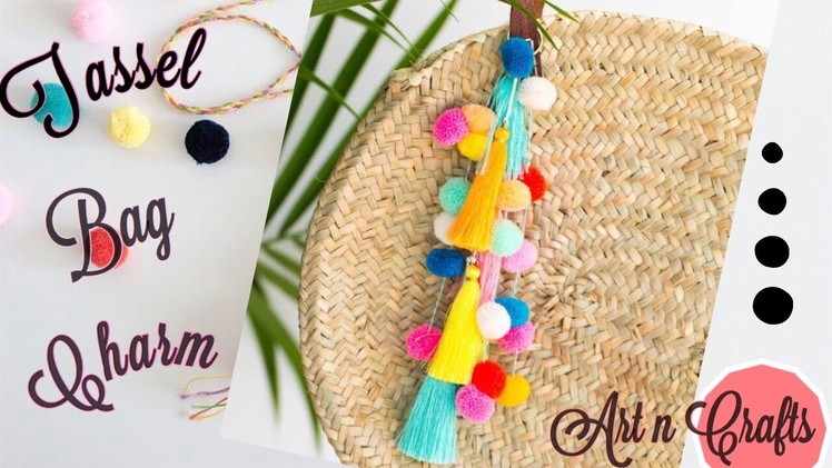 DIY Easy Tassel keychain From Thread | DIY GIFT IDEA  |How to make Easy key chain at home