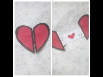 DIY heart shape card TUTORIAL  | Shruti Mohnani | Be  kreative