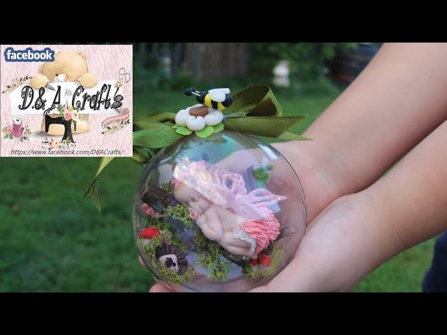 DIY: How to make baby fairy decoration ball perfect for every occasion TUTORIAL