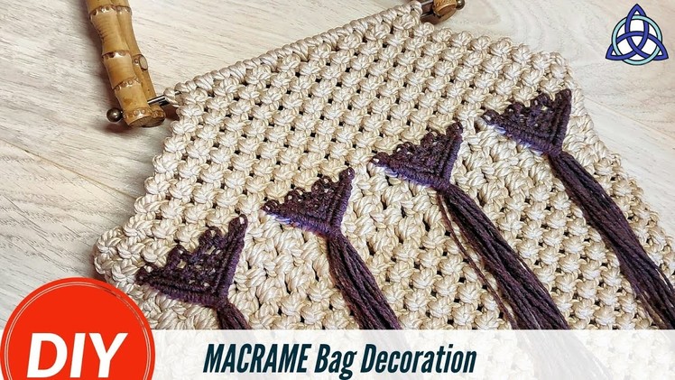DIY Macrame Bag Decoration | Decoration Crafts