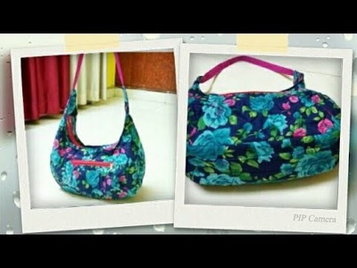 DIY : Stylish Handbag ( Hobo Bag) No. 28, Tutorial By Anamika Mishra. .