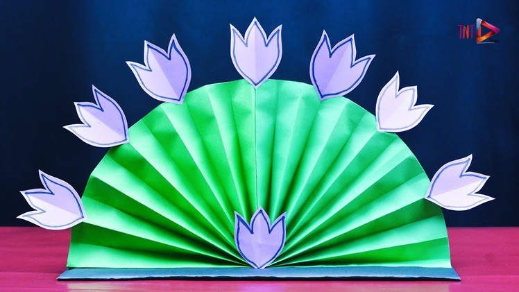 Easy Water Lily Flower Tutorial | HomeMade Art and Crafts Idea | DIY Paper Kids Craft