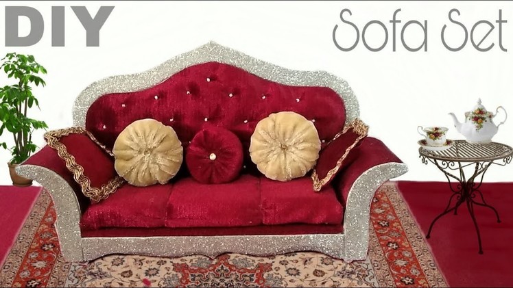 How To Make A Mini Sofa Set