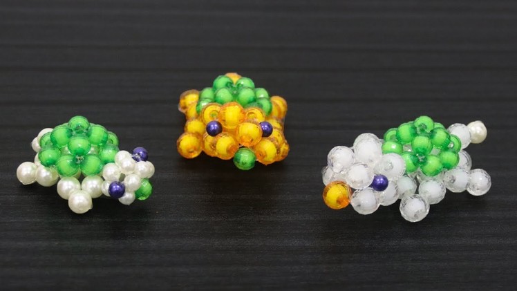 How To Make Beaded Turtle Diy beads || Beaded bead tutorial -  Beaded Turtle Ring Tutorial