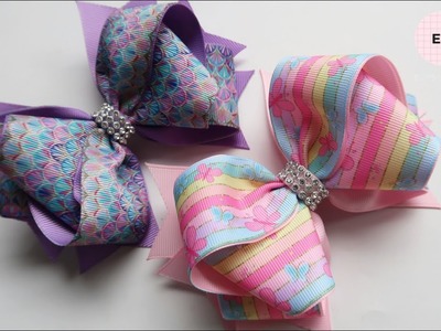 Laço De Fita ???? Ribbon Bow Tutorial #21???? DIY by Elysia Handmade