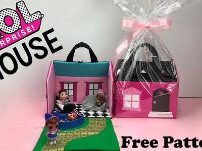 LOL Surprise Doll Dollhouse Easter Basket idea DIY