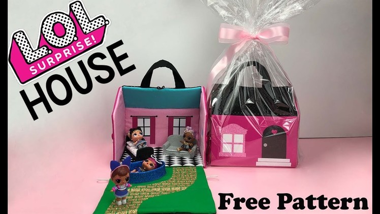 LOL Surprise Doll Dollhouse Easter Basket idea DIY