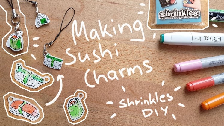 Making Sushi Charms! DIY