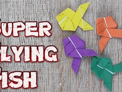 Origami Flying Fish | How To Making an Easy Fish Paper Tutorial | DIY Paper Fish Animal Idea Toy