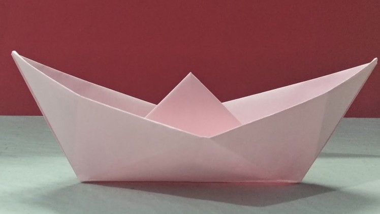 Paper craft.paper boat.how to make a paper boat.paper folding art.simple origami.easy origami.Boat