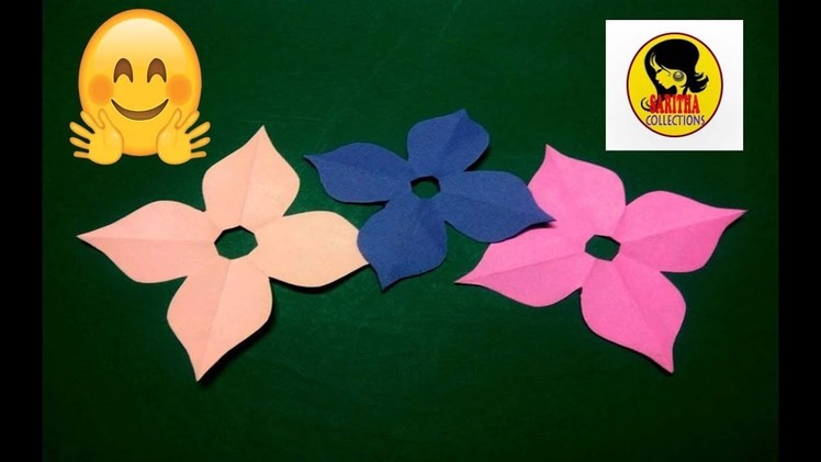 Paper Cutting#How to Make Easy Paper Cutting design Flowers?Kirigami#DIY Tutorial easyway