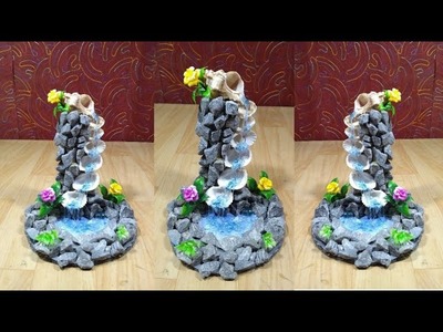 Sea shell craft | Best Out of waste | How to make sea shell fountain showpiece | AJ craft