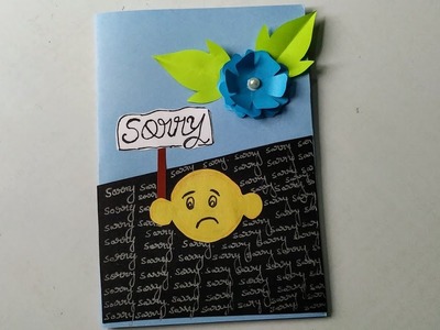 Sorry card. handmade DIY sorry card. sorry card Tutorial