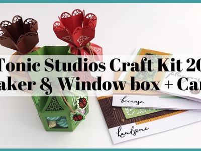 Tonic Studios Craft Kit 20 More boxes & easy cards stretch your products