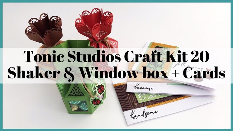 Tonic Studios Craft Kit 20 More boxes & easy cards stretch your products