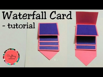 Waterfall Card: Easy DIY Card Making (Step-By-Step)