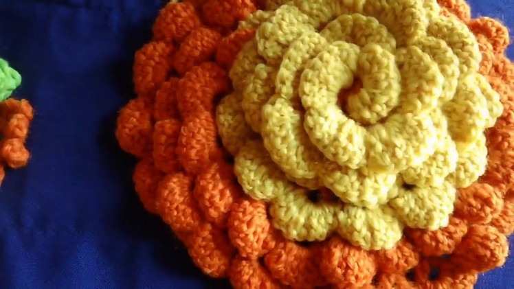 Beebeecraft-rosa a crochet gigasante