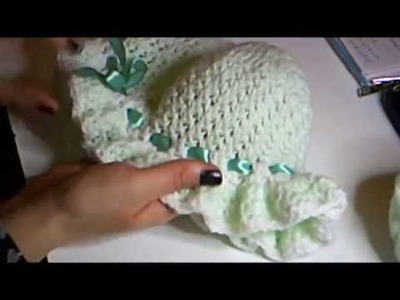Crochet Baby Spring.Summer Hat 12-18 Months (Suzette Stitch)