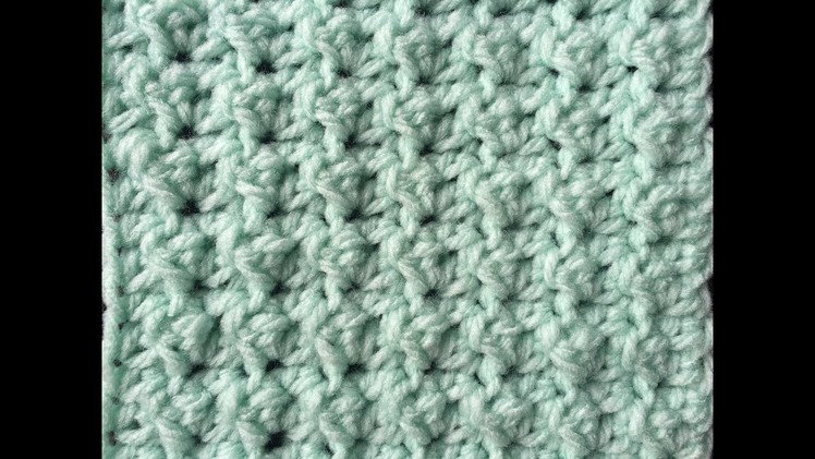 Crochet Blanket Stitch Tutorial #2