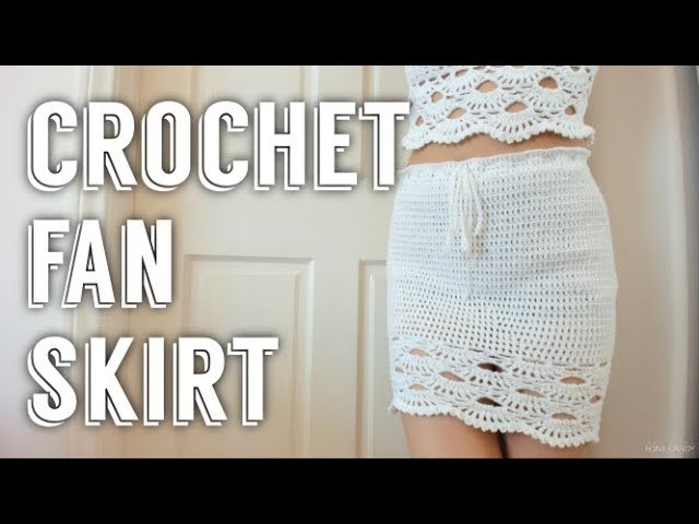 Crochet Fan Skirt | Tutorial DIY