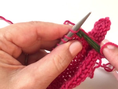 Crochet Hook Bind-off for Knitting