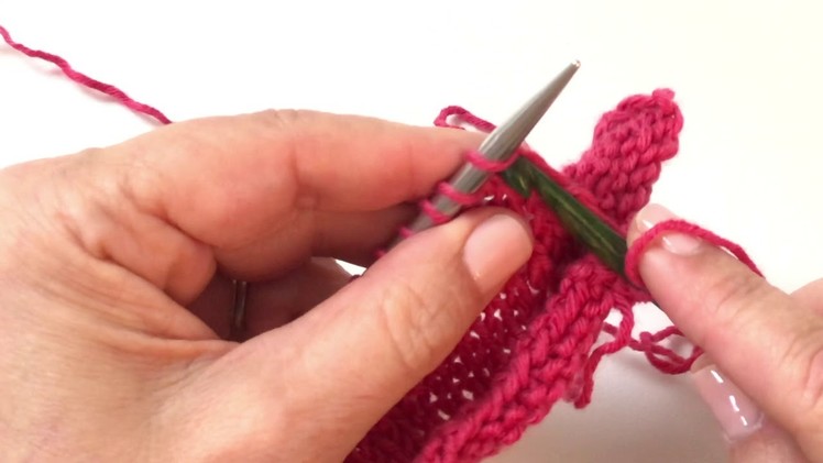 Crochet Hook Bind-off for Knitting