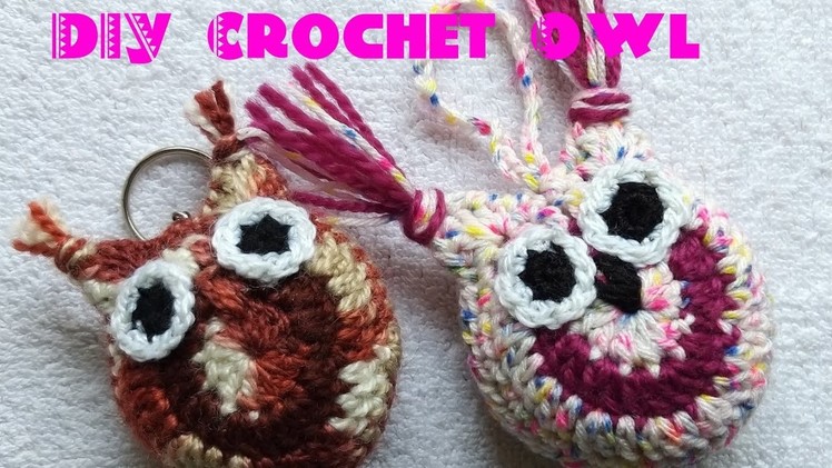 ???????? Crochet Owl Charm ???? Owl Amigurumi ????Mini Owl Toy ???????? (0079)