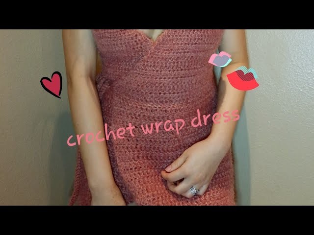 Crochet wrap Dress (Part-two)