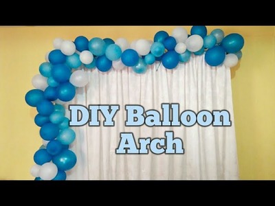 Diy Balloon Arch Backdrop Tutorial | Wedding | Birthdays | Christening