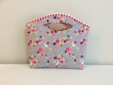 #DIY Cute Tote Handbag | Lunch Bag | Gift Bag |Tutorial