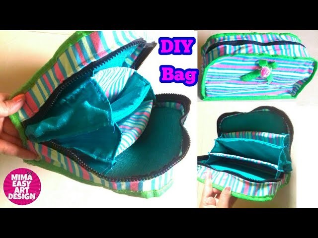 DIY Everyday Bag.Pouch.wallet Making idea |How to make purse Bag at home mima easy art design