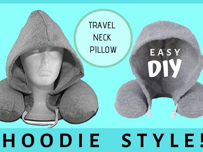 DIY Hoodie Neck Pillow | Easy