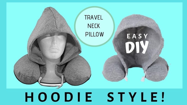 DIY Hoodie Neck Pillow | Easy