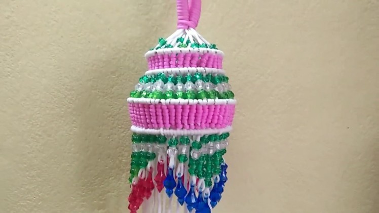 DIY Macrame jhumar.How To Make Make Macrame jhumar New design making tutorial in Hindi