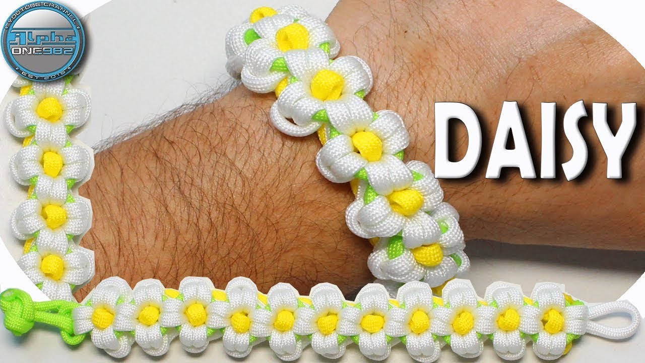 DIY Paracord Bracelet Daisy World of Paracord How to make paracord bracelet Daisy