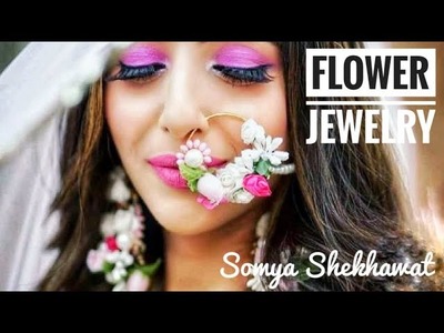 Flower Jewelry Tutorial | Diy | Handmade | Somya Shekhawat