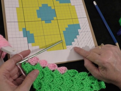 How to Crochet a Graphgan with C2C Stitch (Right Handed)