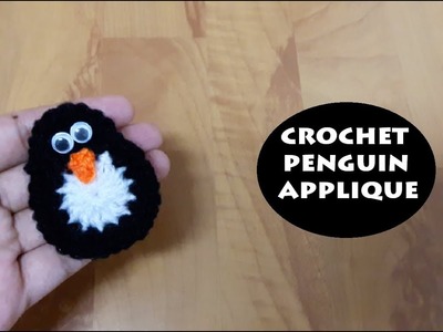 How to crochet penguin applique? | !Crochet!